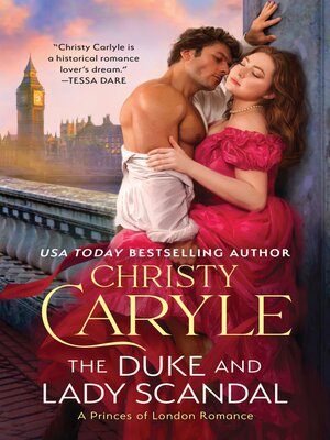 cover image of The Duke and Lady Scandal